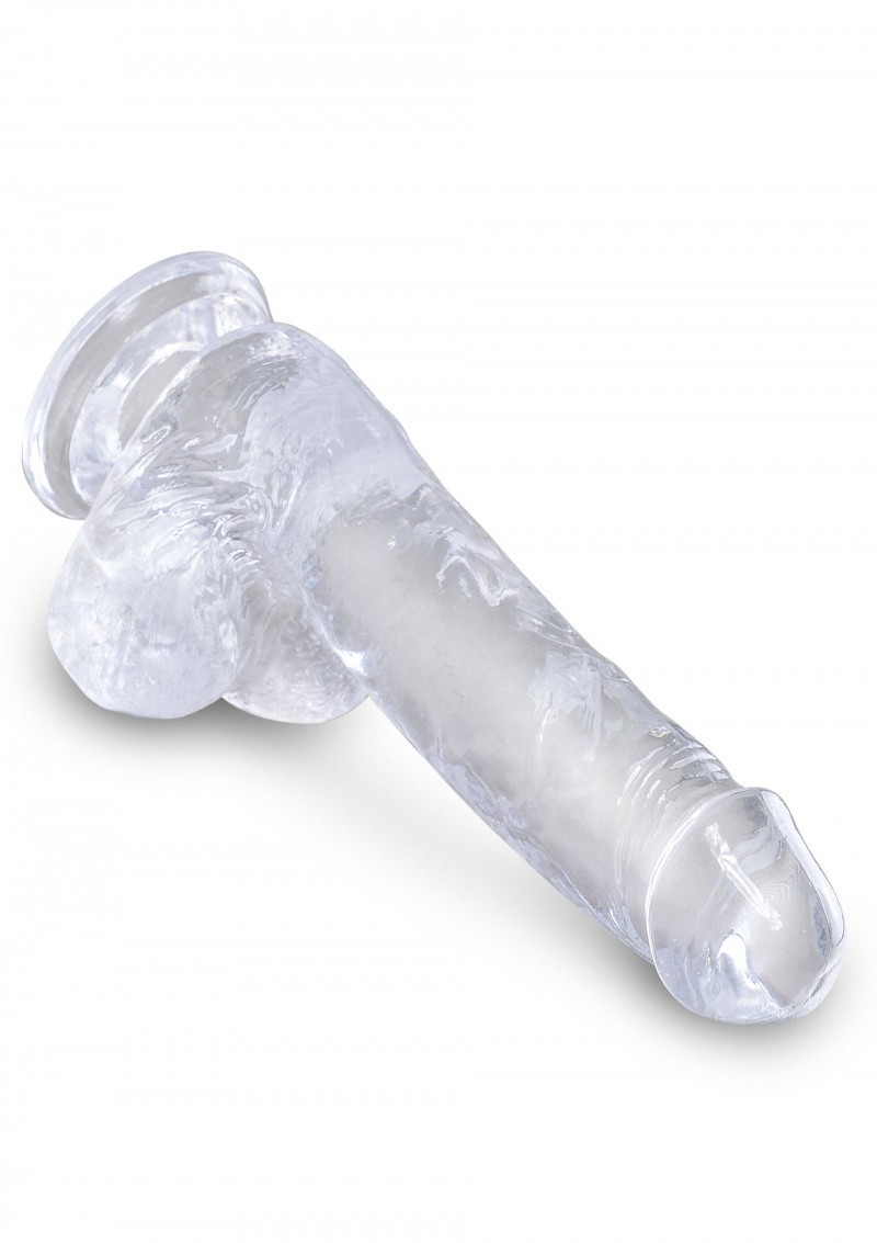 Фаллоимитатор King Cock Clear 6 Inch, 17,7 см (прозрачный)