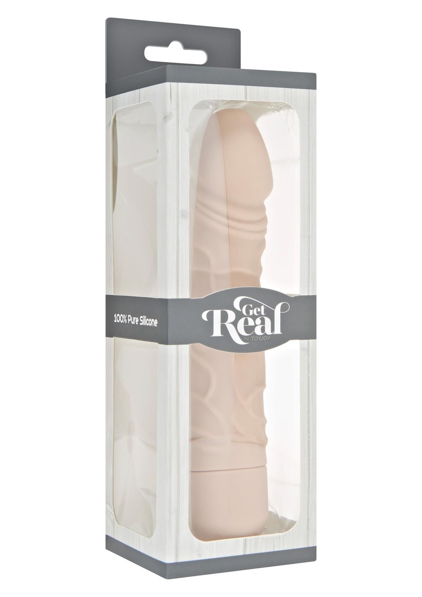 Вибратор ToyJoy Classic Original, 20,1 см (телесный)