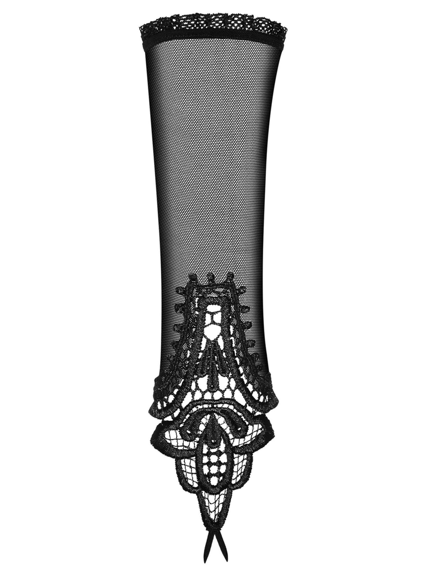 Перчатки Obsessive Luiza, OS (черный)