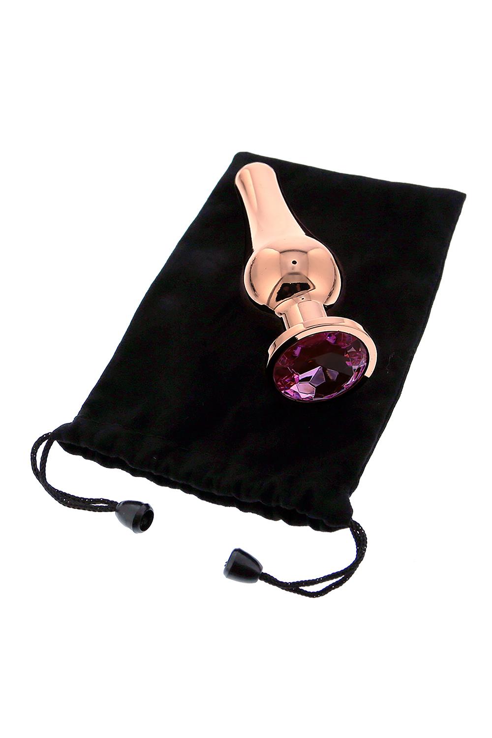 Korek analny Gleaming Love Pleasure Plug Set, 3 szt (różowy)