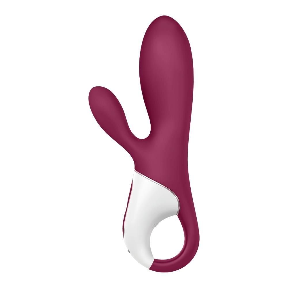 Wibrator królik Satisfyer Hot Bunny, 17,5 cm (bordowy)