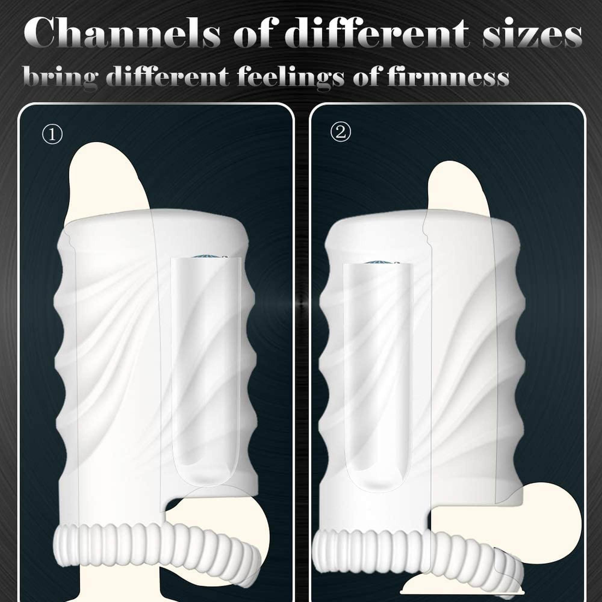 Мастурбатор B - Series Cute Soft Vibrating Bullet Stroker (білий)