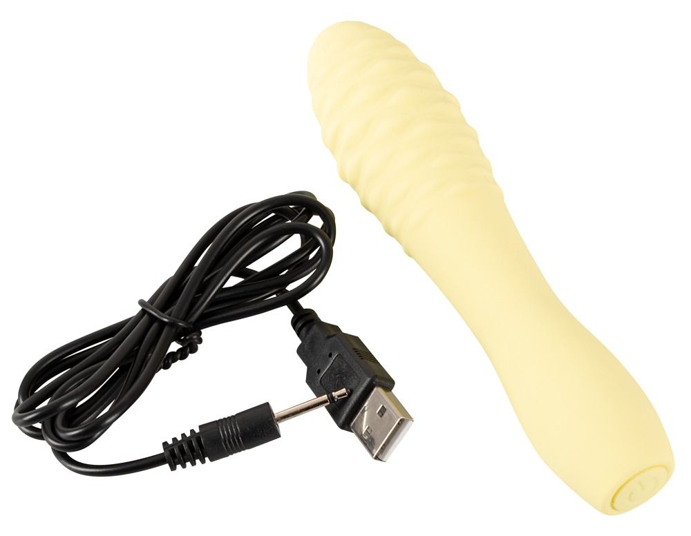 Мини-вибратор Cuties Mini Vibrator, 14,2 см (желтый)