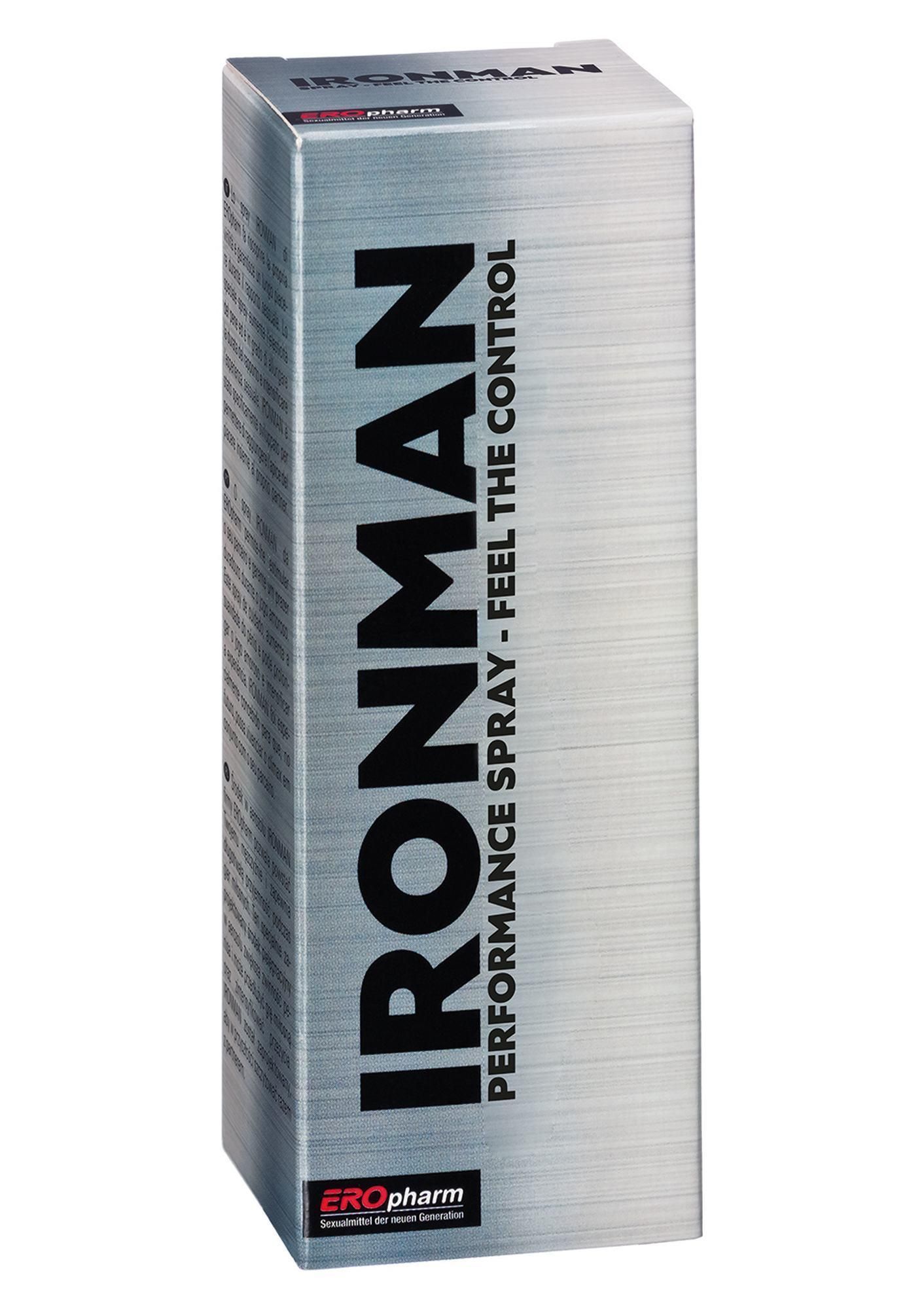 Спрей для стимуляции пениса Joydivision Eroflame Ironman, 30 мл