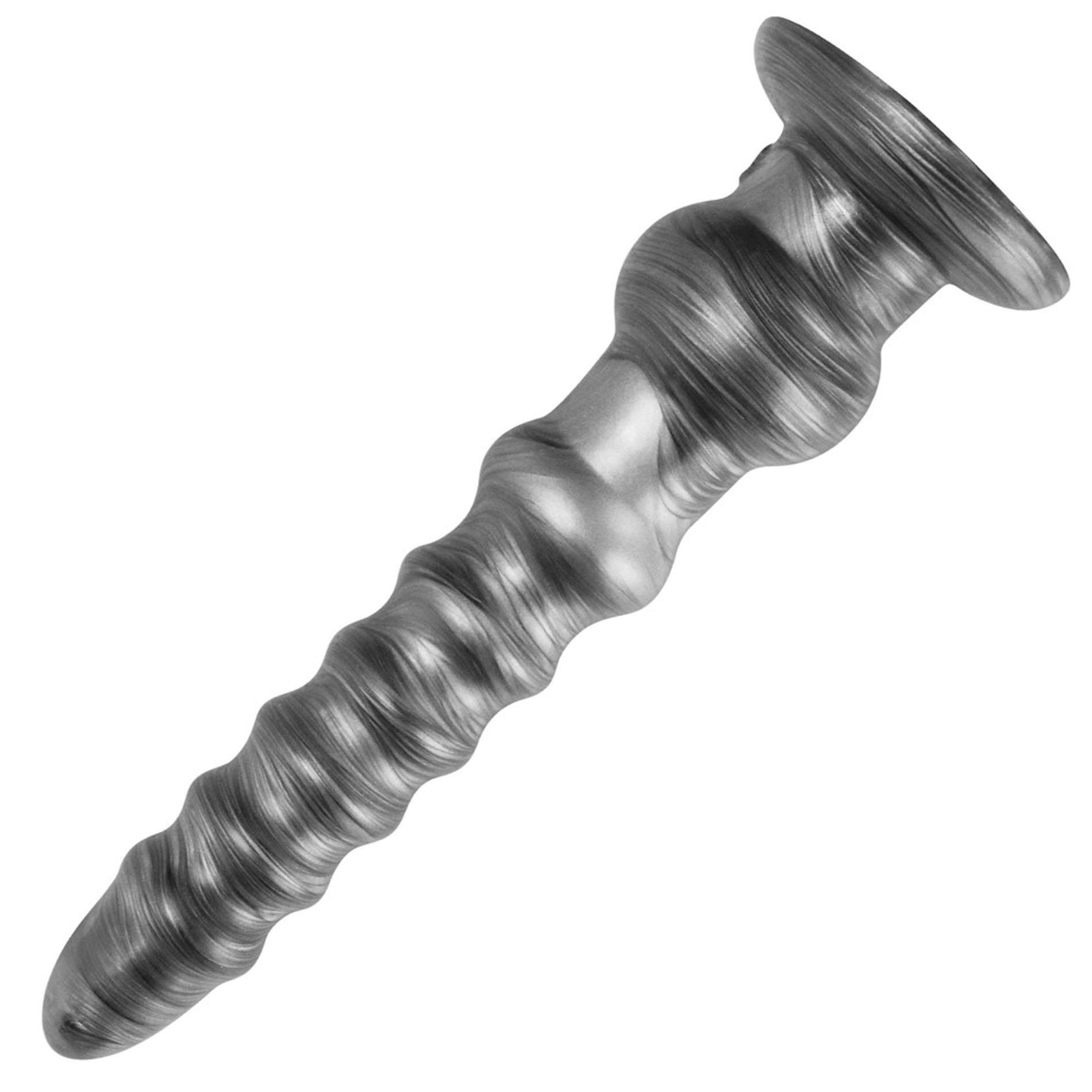 Вибратор King Sized Vibrating Vibrax Slider 12.5", 32.3 см (серый)