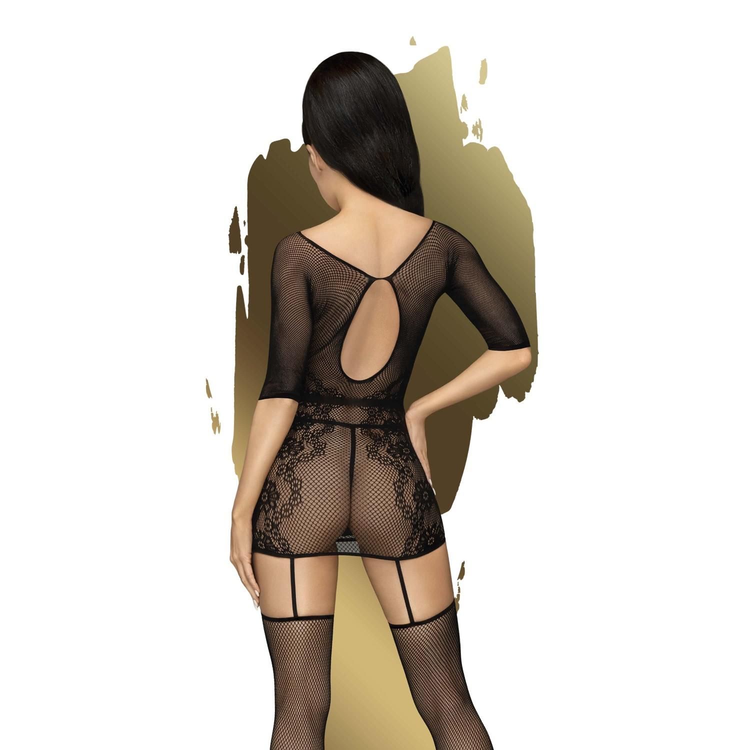 Bodystocking  Penthouse Lingerie High Stakes, S-L (czarny)