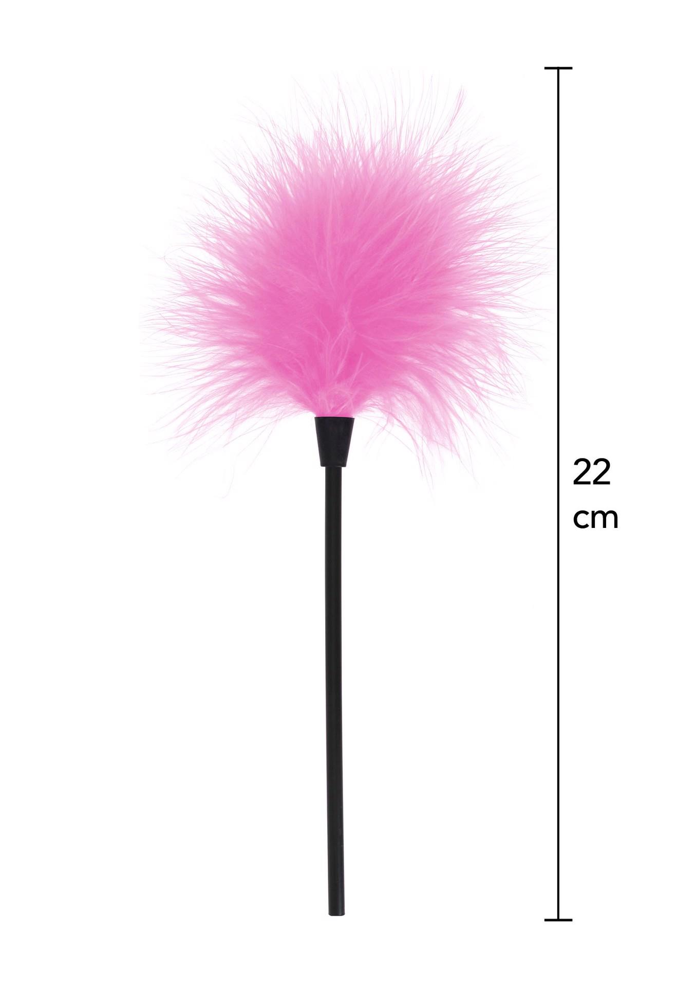 Тиклер-перо Sexy Feather, 22 см (розовый)