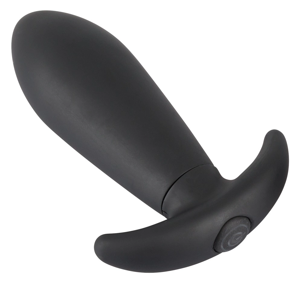 Korek analny Remote Controlled Vibro Plug, 12 cm (czarny)