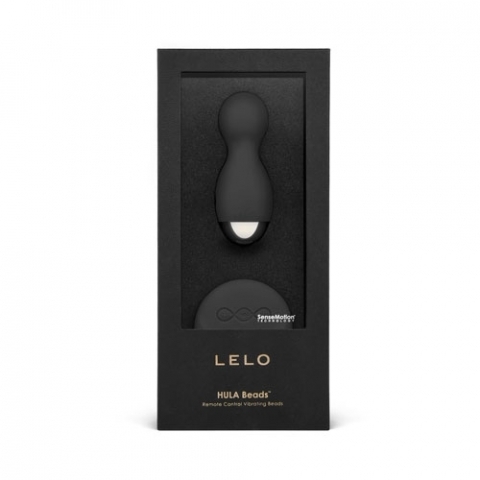 Вагинальные шарики Lelo Hula Beads, 9 см (черный)