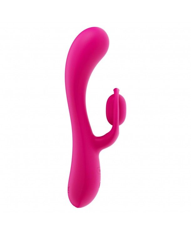 Wibrator królik Lovetoy L'Allure Swirl, 19.5 cm (różowy)