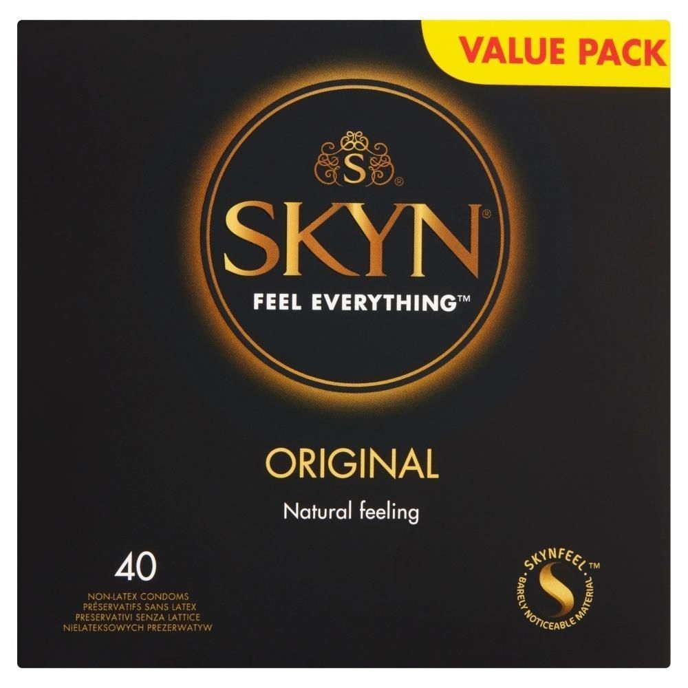Презервативы ультратонкие Skyn Original безлатексные, 40 шт