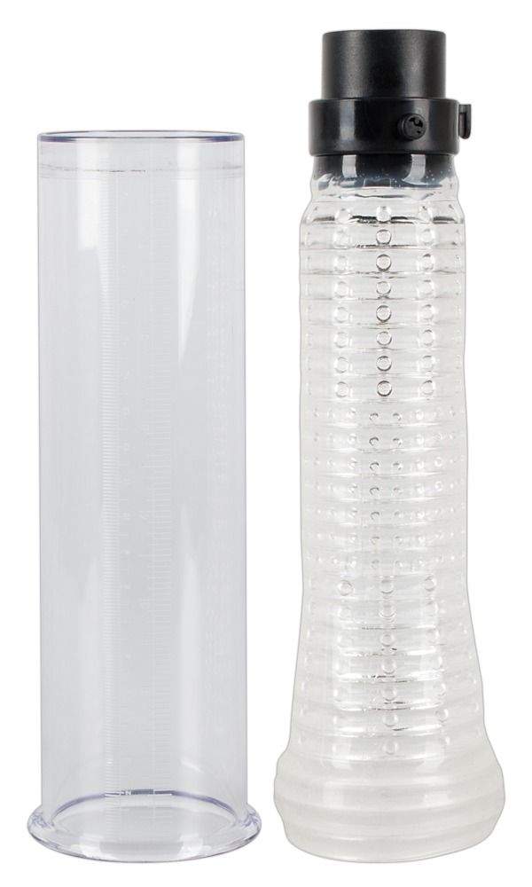Помпа для члена с вибрацией Orion Vibrating Multi Pump & Masturbator, 33,7 см (прозрачный)