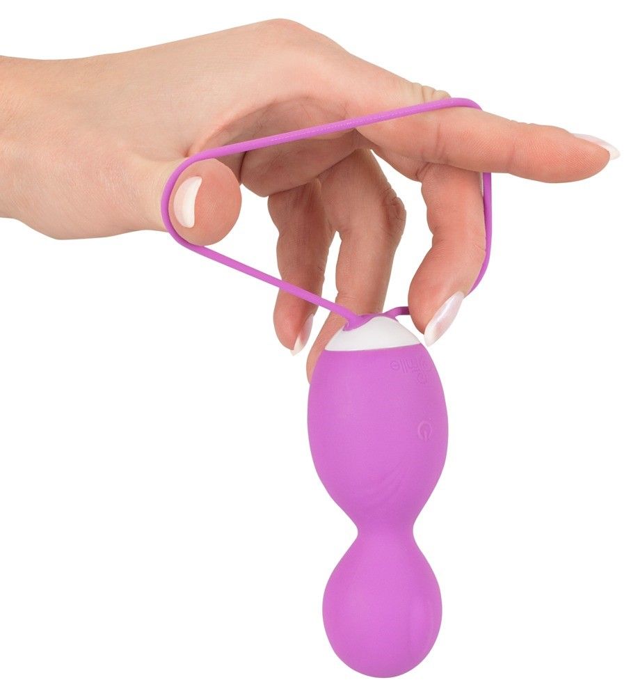 Вагинальные шарики Sweet Smile Remote Controlled Rotating Love Balls, 16 см (фиолетовый)