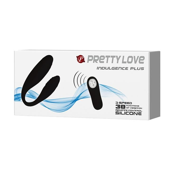 Wibrator Pretty Love Indulgence Plus, 9.5 cm (czarny)