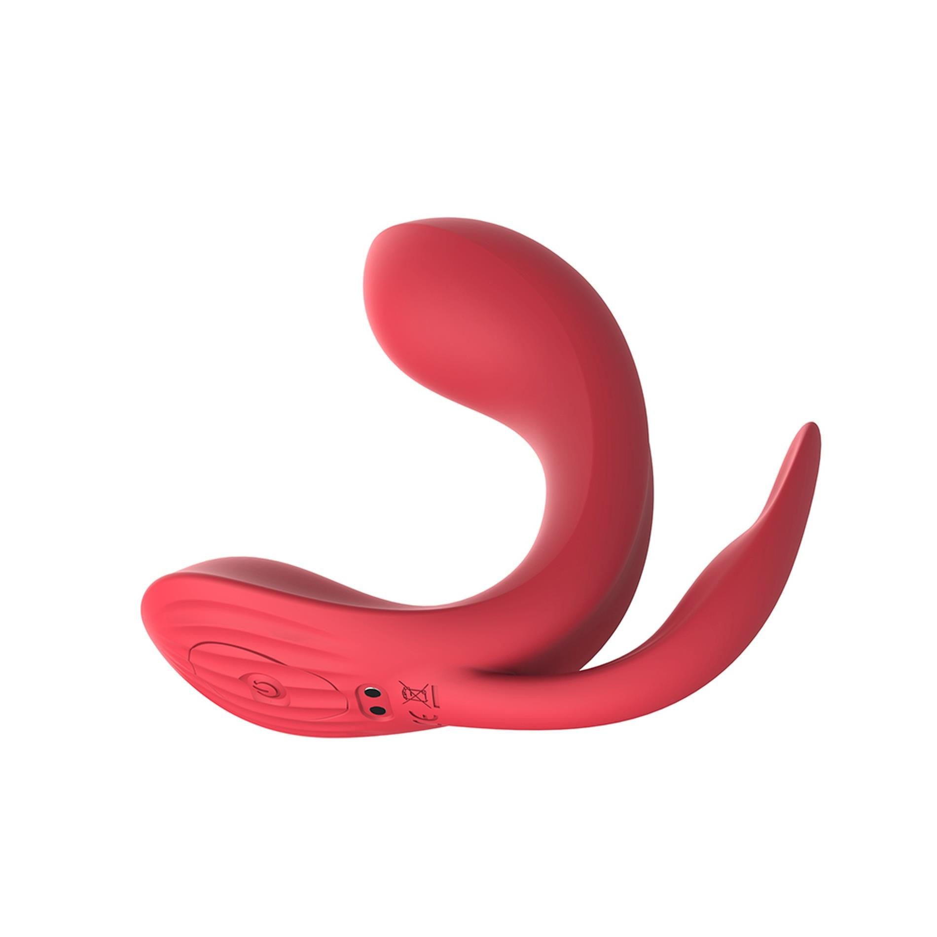 Wibrator Kissen Acein, 10,8 cm (czerwony)