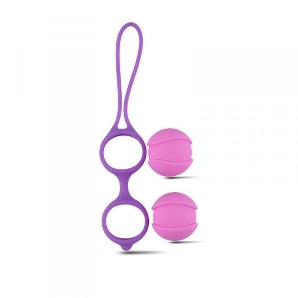 Вагинальные шарики Toyz4lovers Palline Vaginali Bi-Balls, 16 см (фиолетовый)