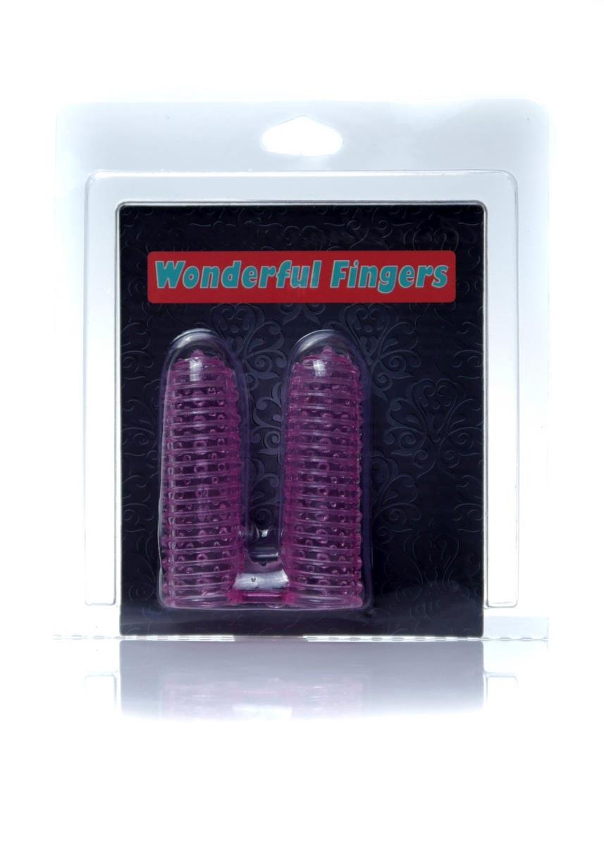Насадка на палець B - Series EasyLove Wonderful Fingers, 7.5 см (рожевий)