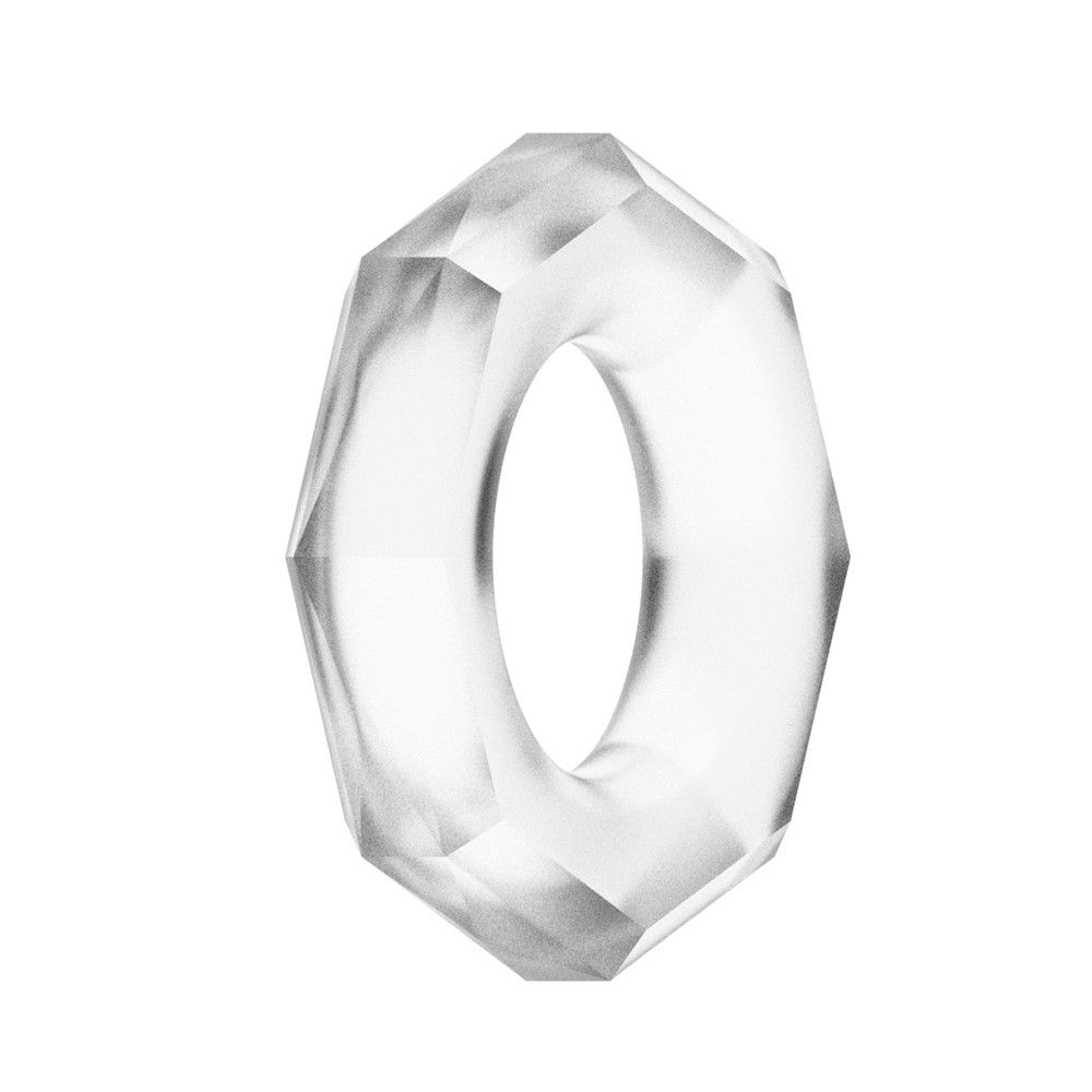 Эрекционное кольцо Lovetoy Power Plus Cock Ring Series (прозрачный)