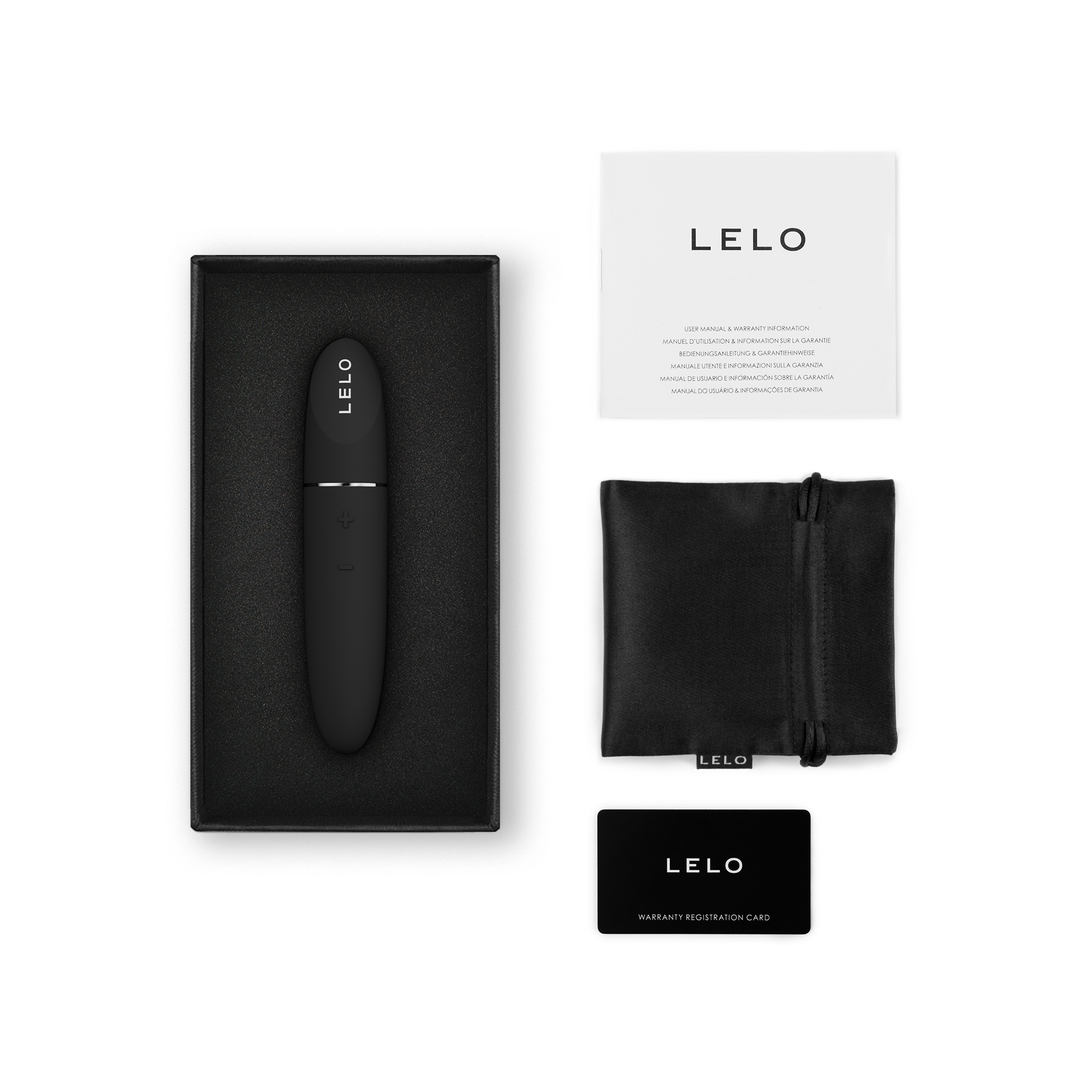 Вибратор Lelo Mia 3, 11,1 см (черный)