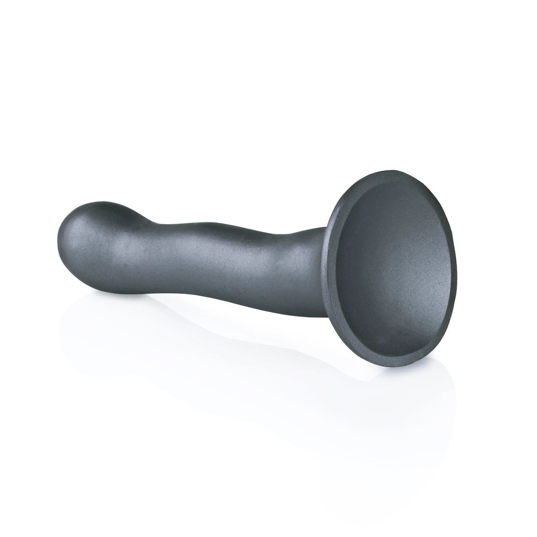 Фаллоимитатор Ouch! Curvy G-Spot Dildo 7'', 17 cm (серый)