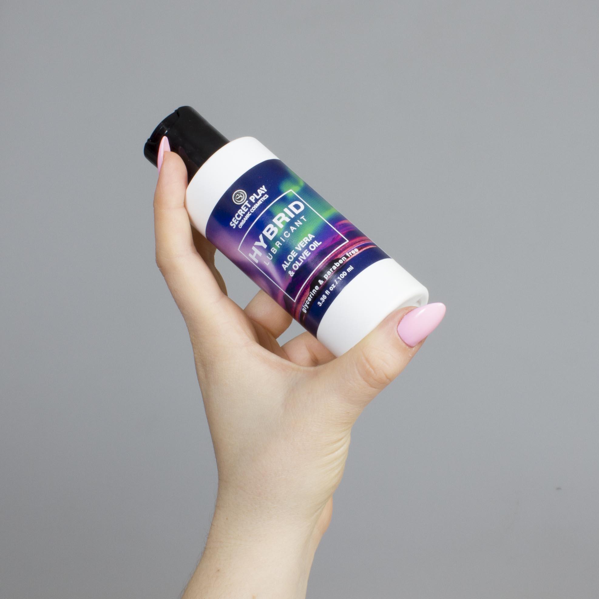 Лубрикант Secret Play Hybrid Lube Aloe Vera & Olive Oil, 100 мл