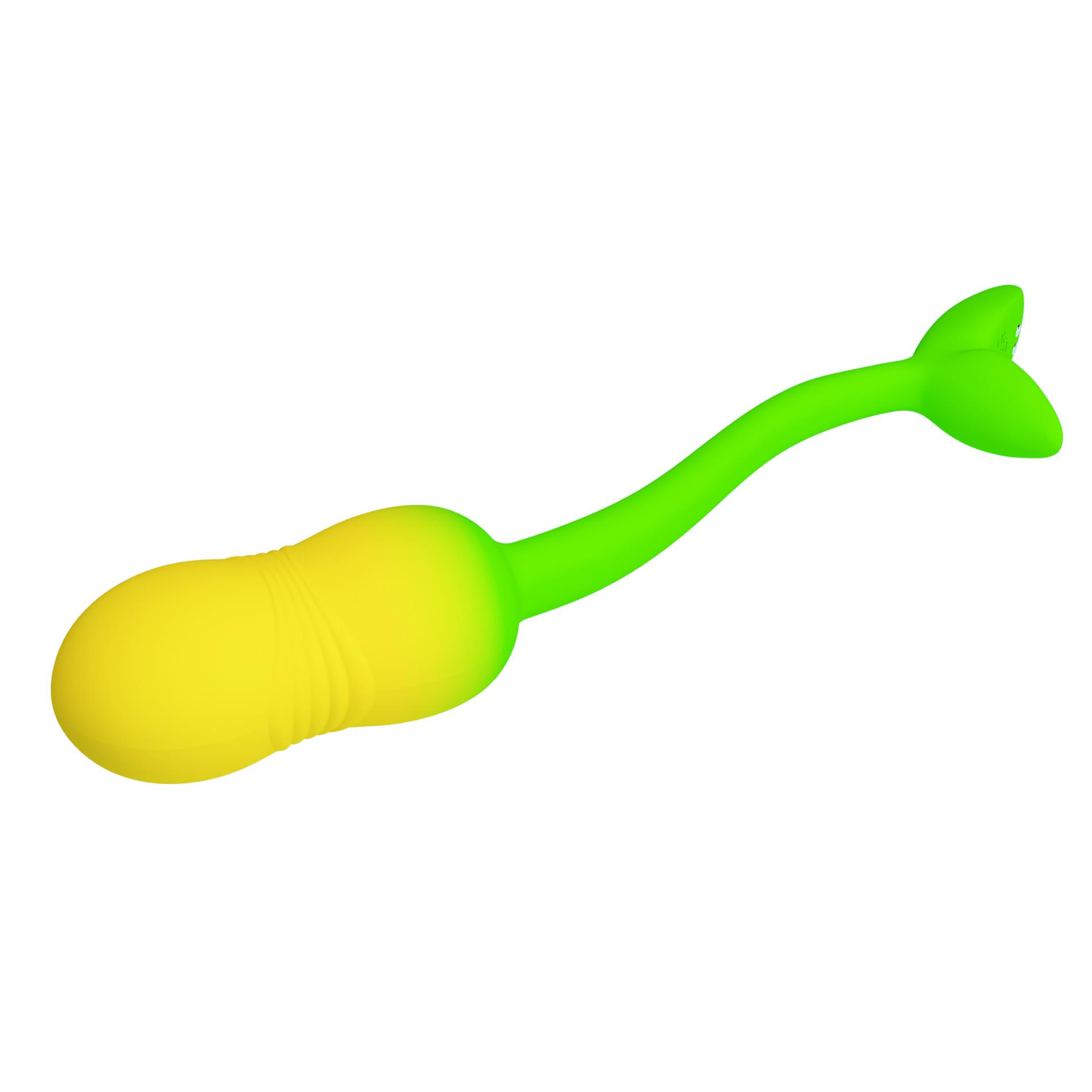 Wibrujące Jajko Pretty Love Poulsen App Egg 02, 20.2 cm (żółty)