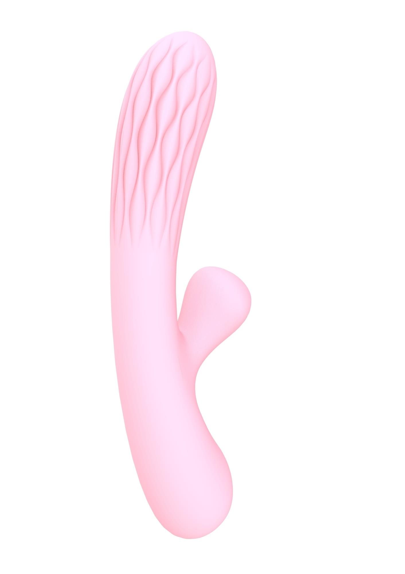 Wibrator królik B - Series Lyla Chelsea, 20 cm (różowy)