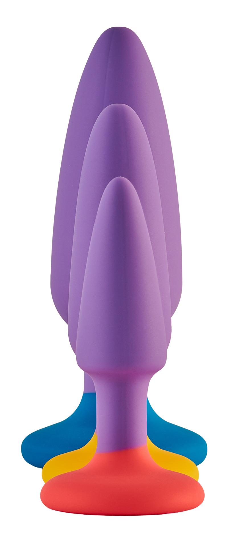 Dream Toys Smooth Adventure Set - Zestaw korków analnych, Multi, 9 cm