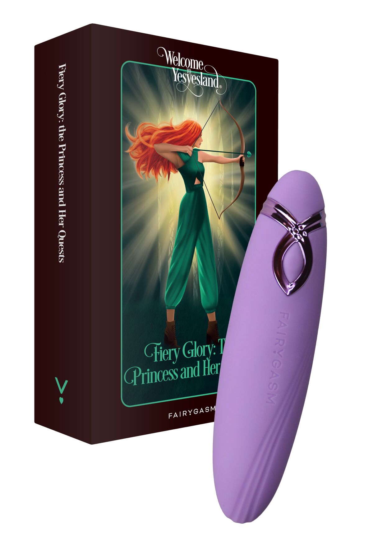 Вибратор FairyGasm PleasureArrow, 11,5 см (фиолетовый)