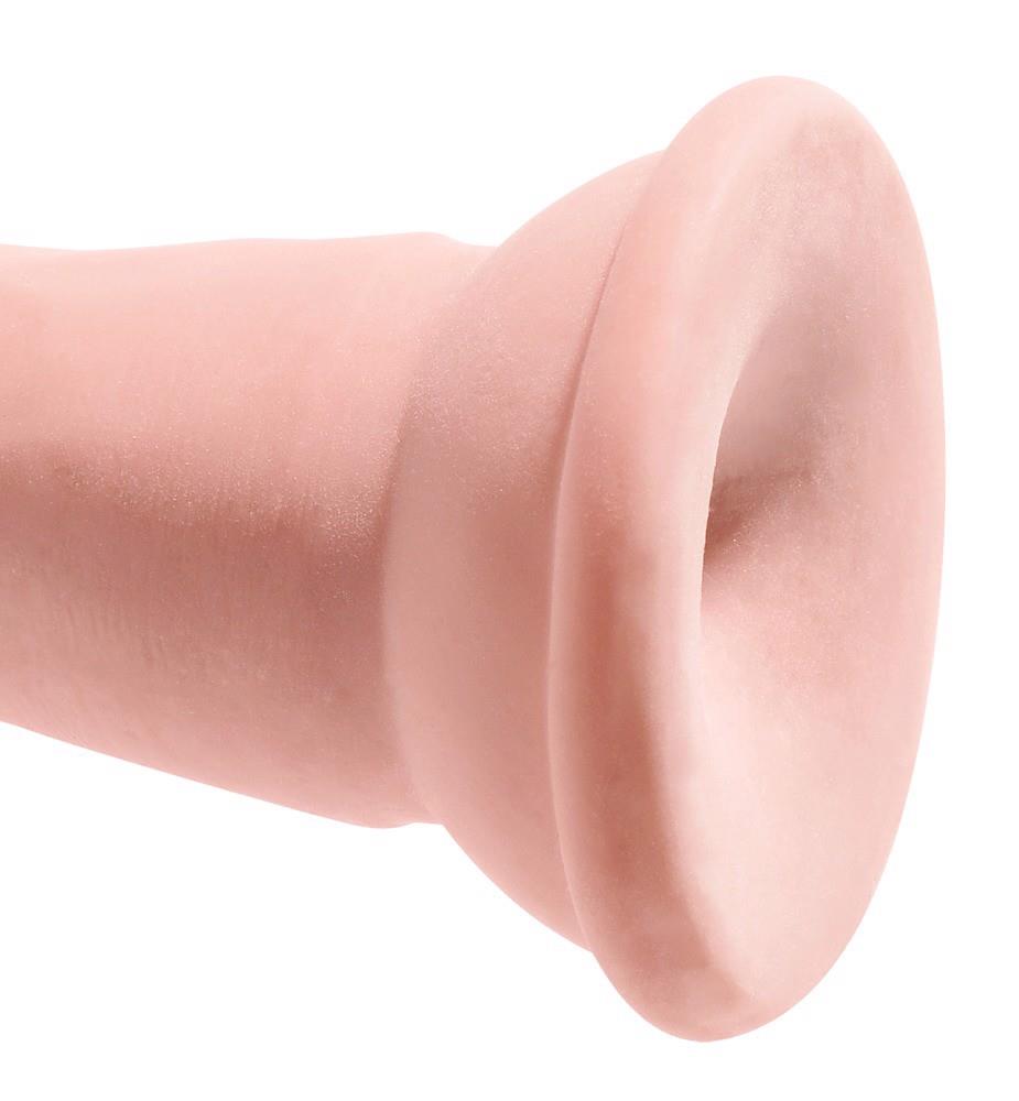 Фаллоимитатор King Cock Plus, 21 см (телесный)