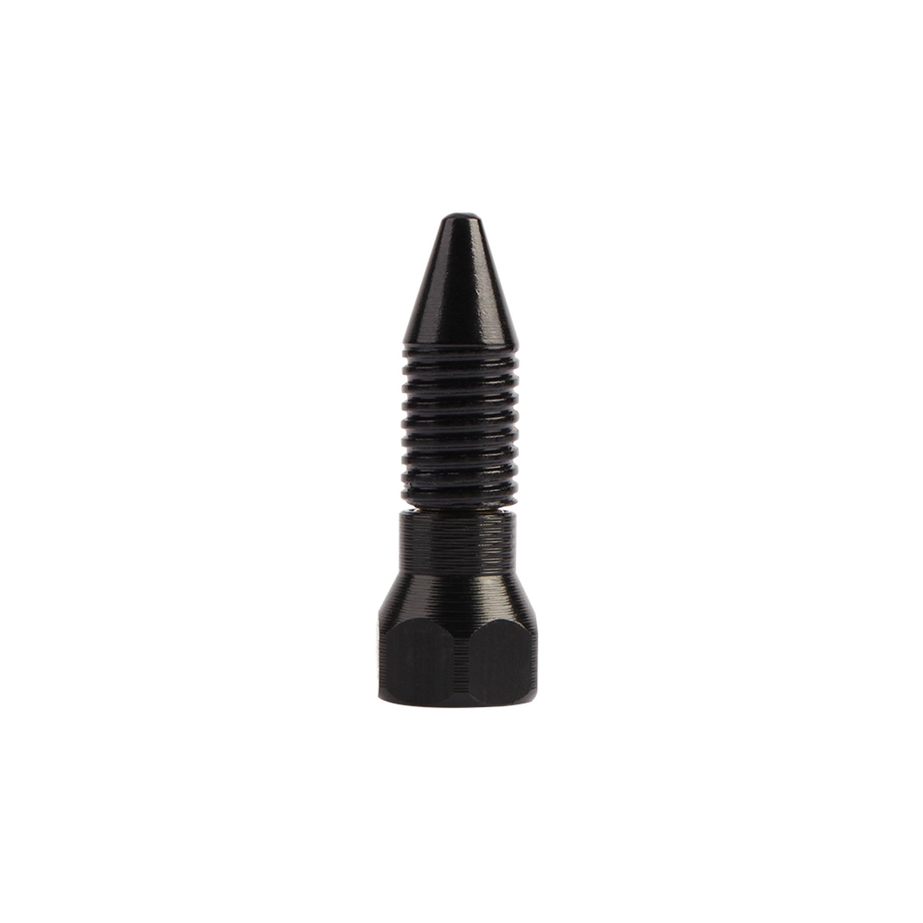 Sins Screw Shaped Magnetic Nipple Clamps - Zaciski na sutki, Czarny, 4.2 cm