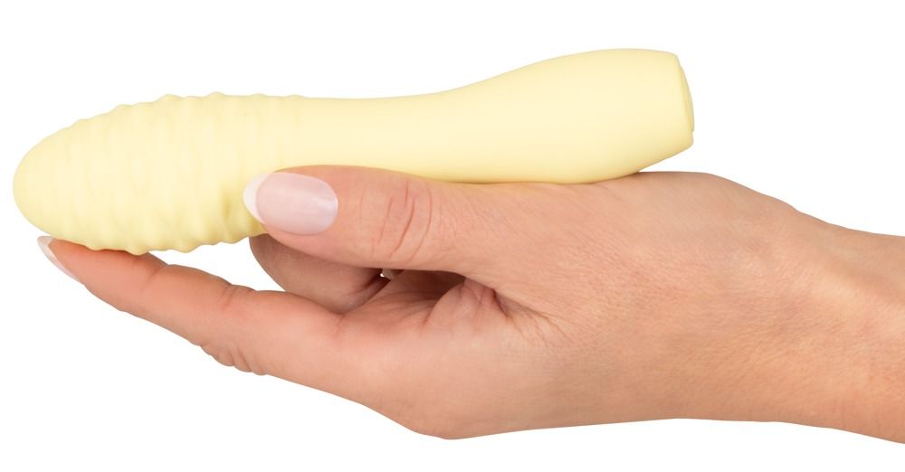Мини-вибратор Cuties Mini Vibrator, 14,2 см (желтый)