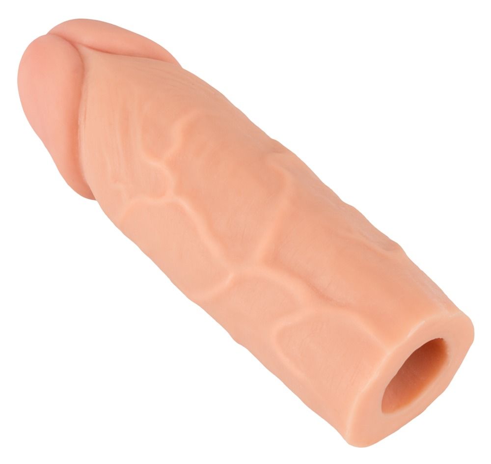 Насадка на пенис Nature Skin Extension Sleeve, 15,5 см (телесный)