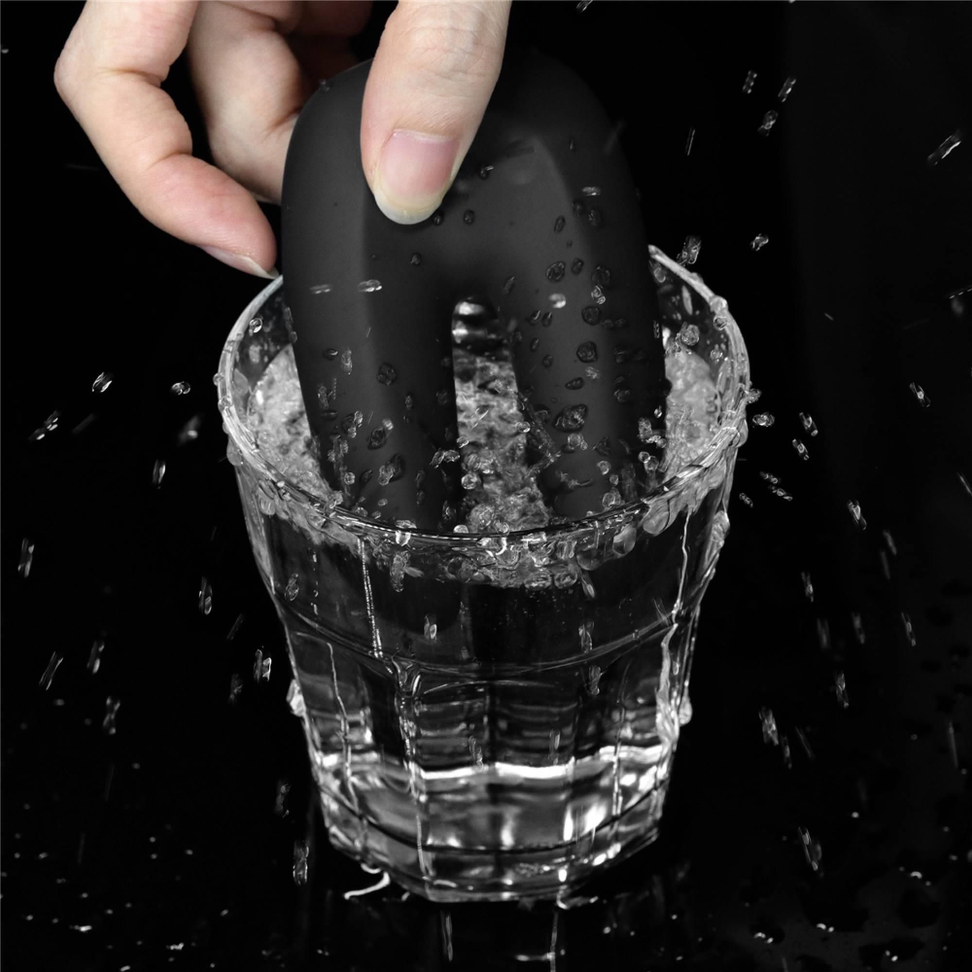 Wibrator LoveToy O-Sensual Rapture Twin, 9 cm (czarny)