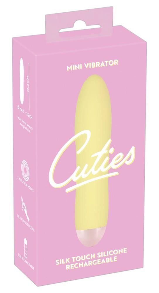 Мини вибратор Orion Cuties, 13,2 см (желтый)