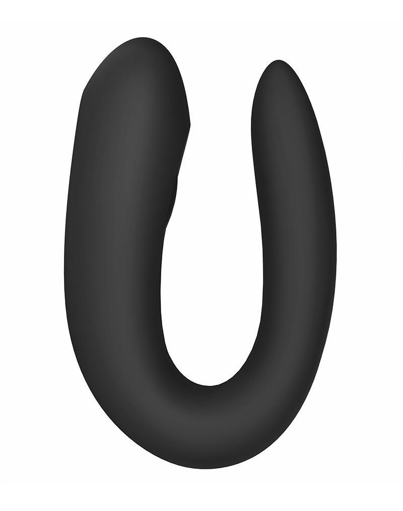 Вібратор для пар Satisfyer Double Joy, 9 см (чорний)