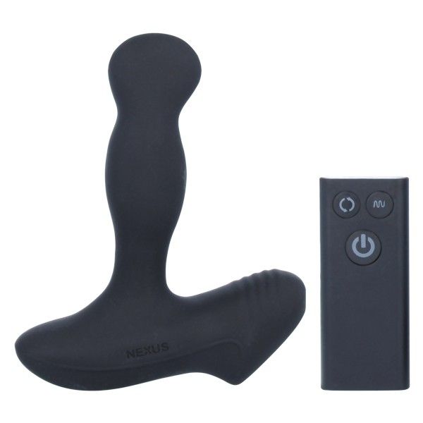 Стимулятор простаты Nexus Revo Slim, 11 см (черный)