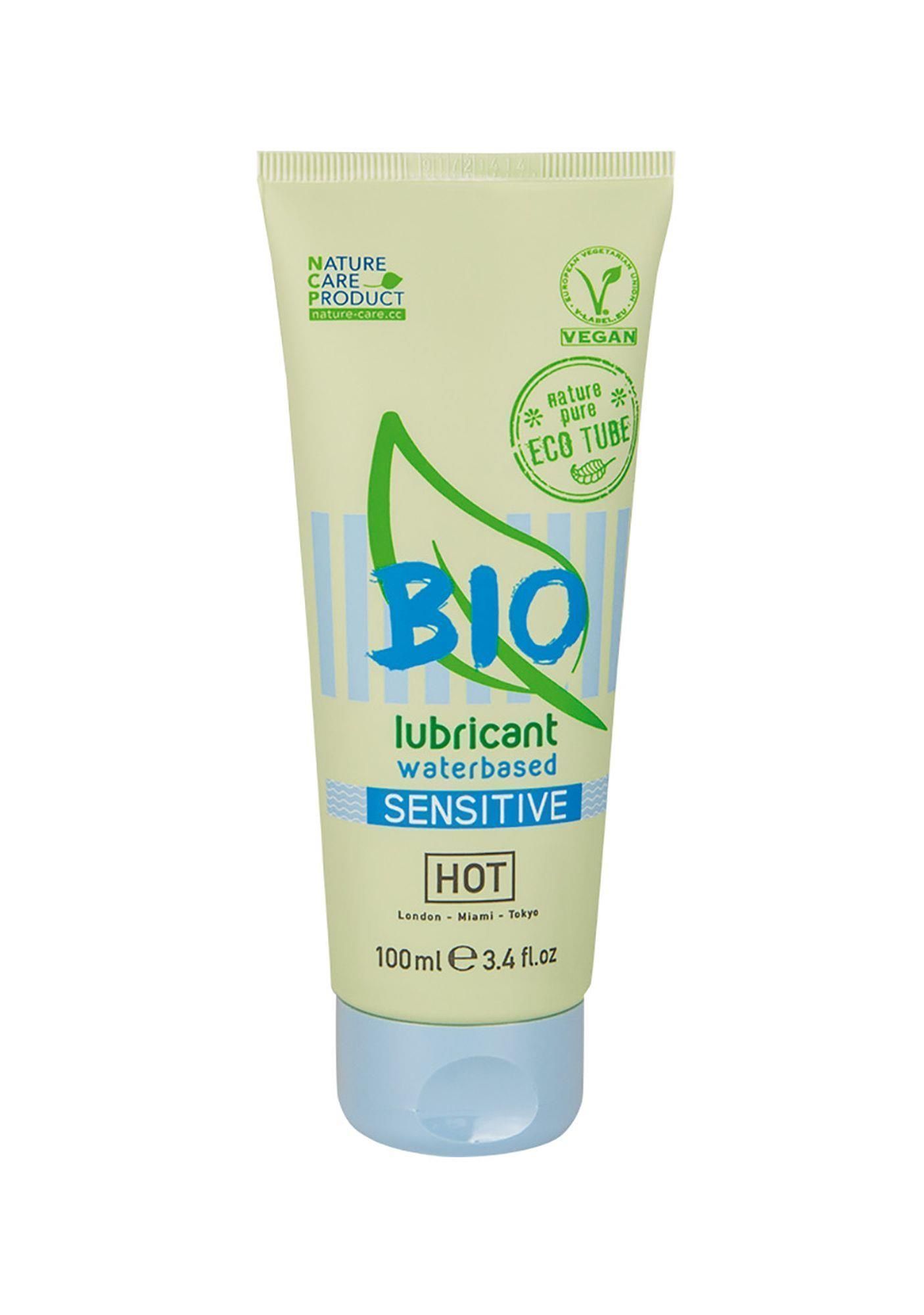 Lubrykant Hot Bio Waterbased Sensitive, 100 ml