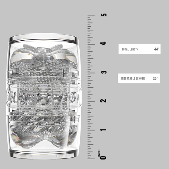 Мастурбатор Fleshlight Quickshot Mia Malkova (прозрачный)