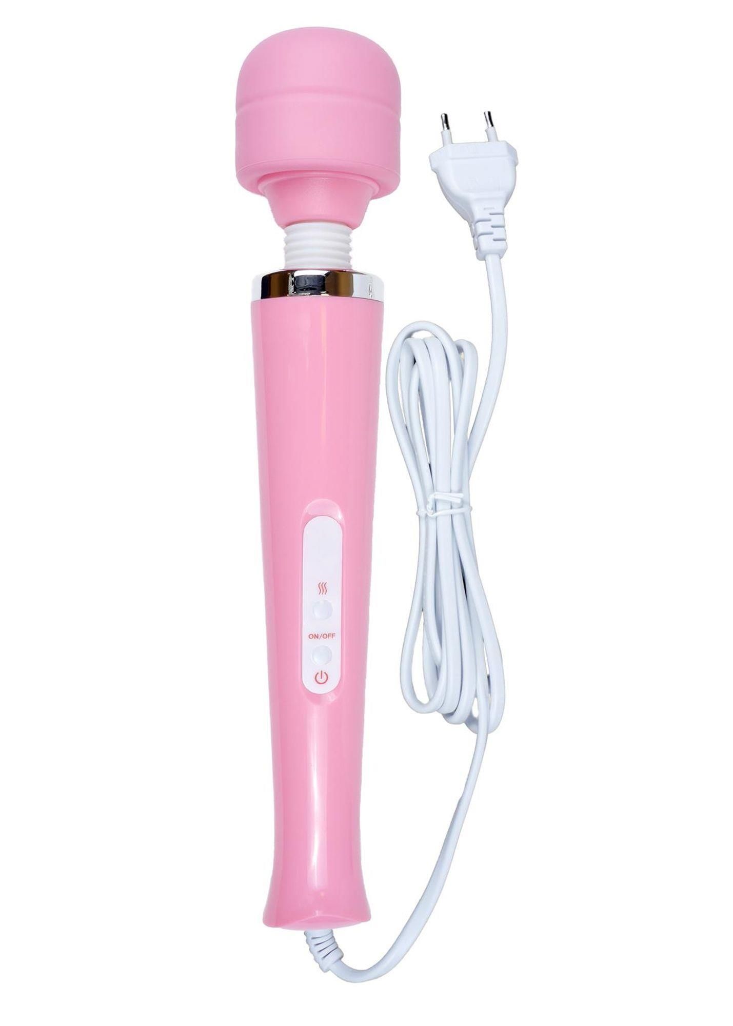 Вибромассажер Boss Series Wand, 32 см (розовый)