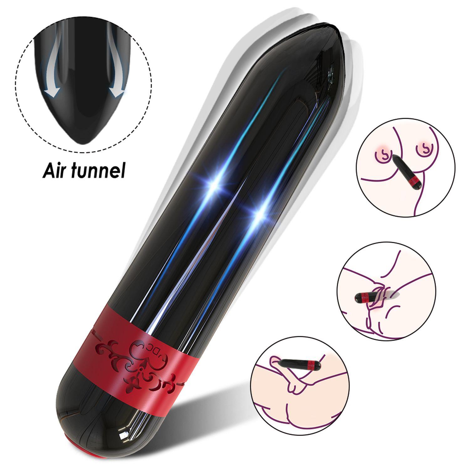 Вибратор Boss Series Rocket, 9.1 см (черный)