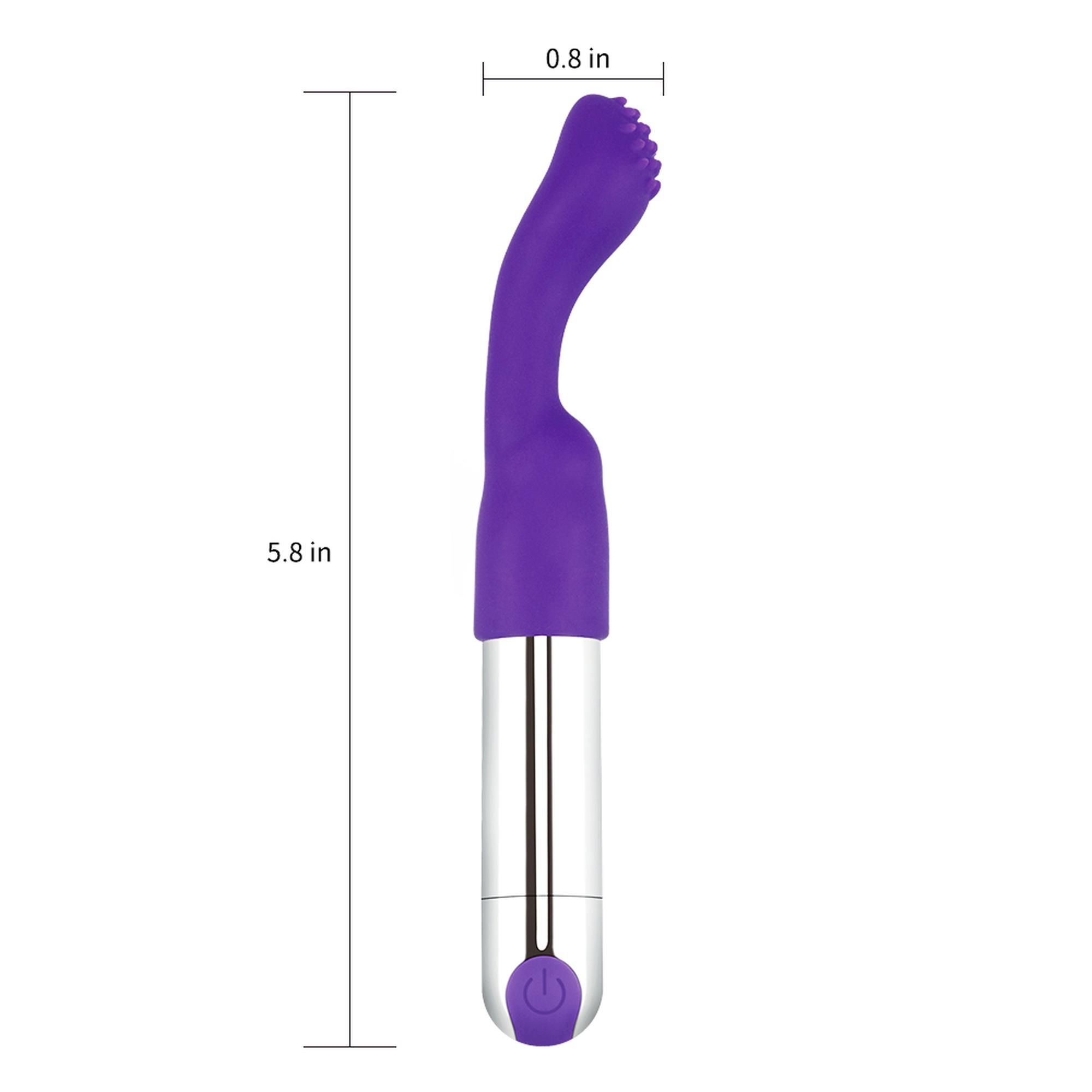 Вибратор LoveToy Rechargeable Ijoy Versatile Tickler, 14,5 см (фиолетовый)