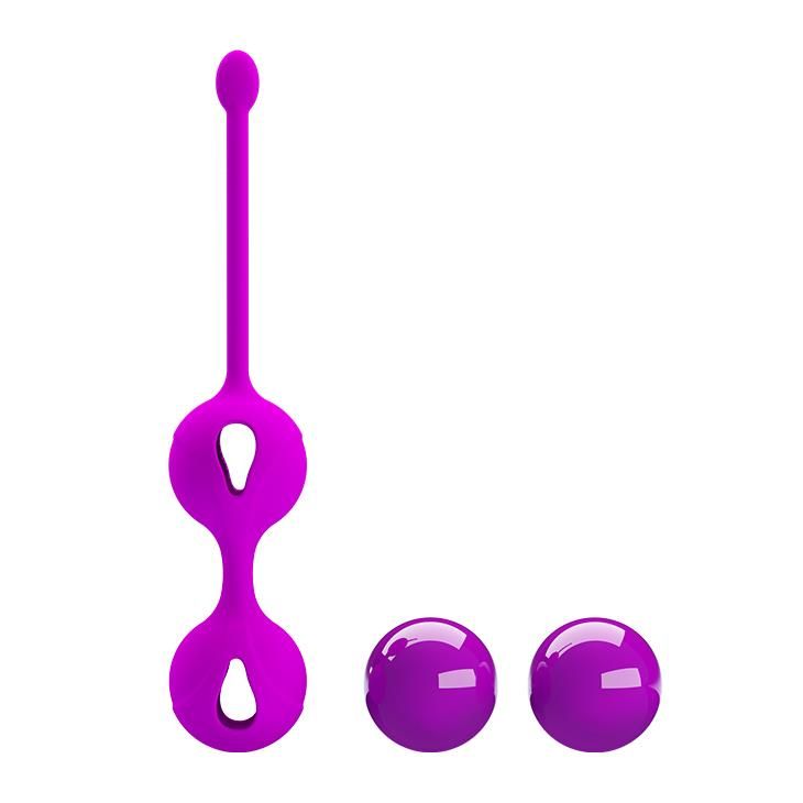 Вагинальные шарики Pretty Love Kegel Tighten Up II, 16,3 см (фиолетовый)