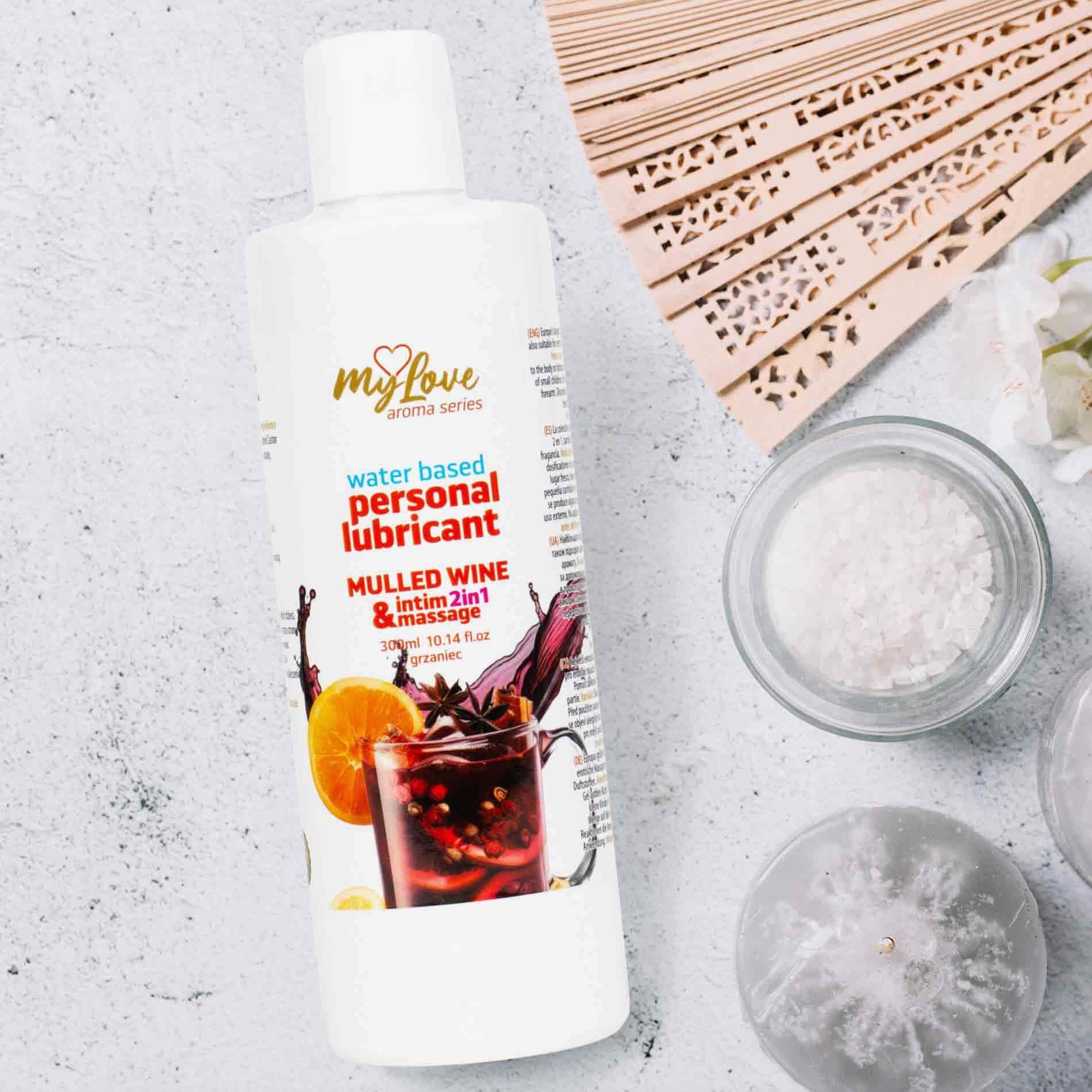 Лубрикант MyLove Aroma Series Intim&Massage 2in1 Mulled Wine, 300 мл