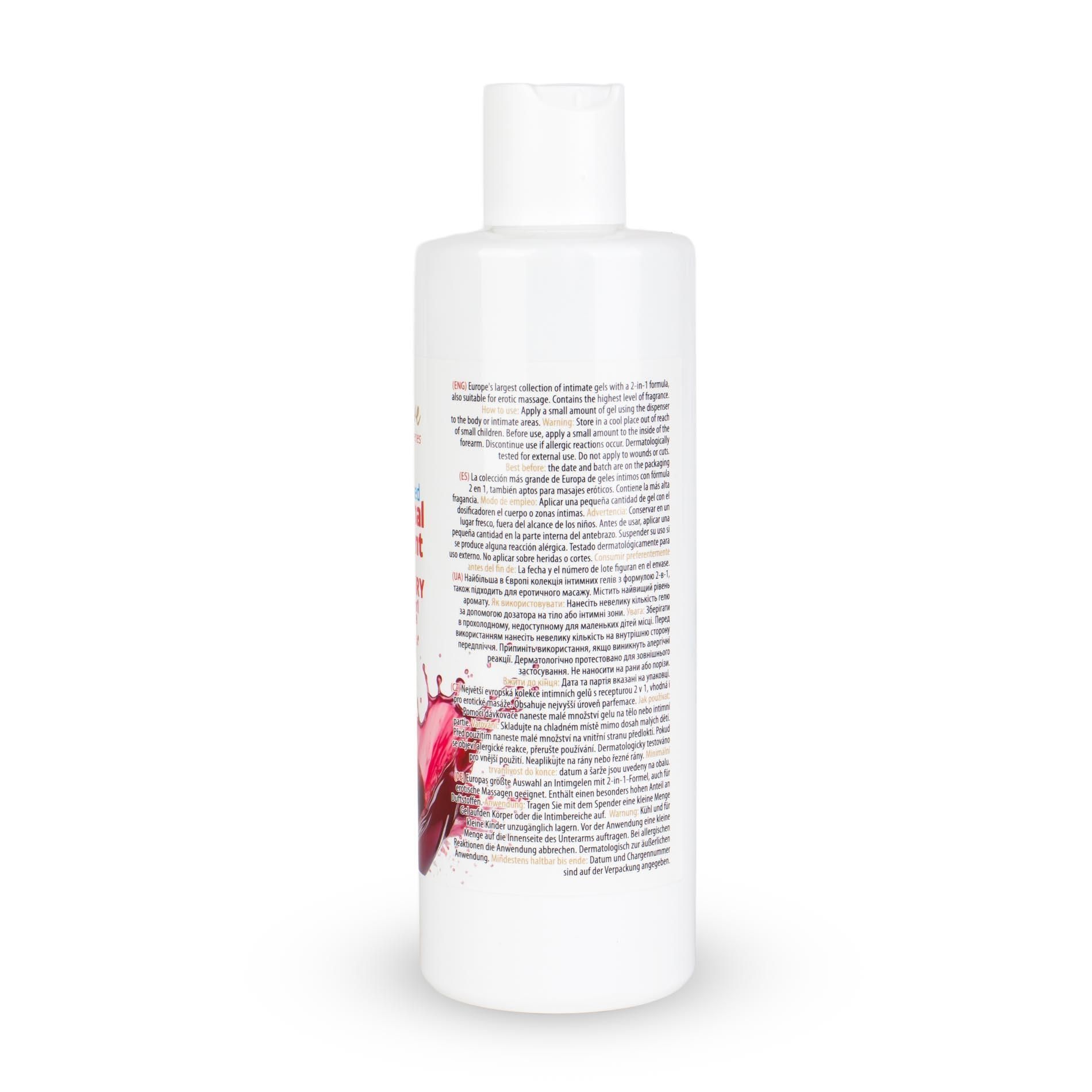 Лубрикант MyLove Aroma Series Intim&Massage 2in1 Raspberry, 300 мл