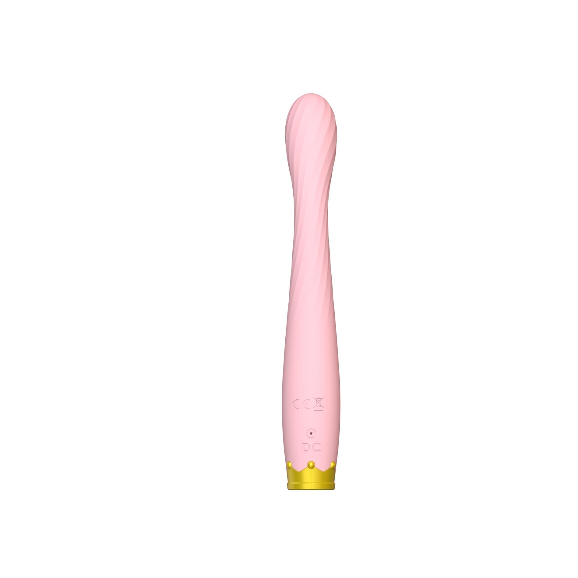 Вибратор Boss Series G Spot, 17.8 см (светло-розовый)