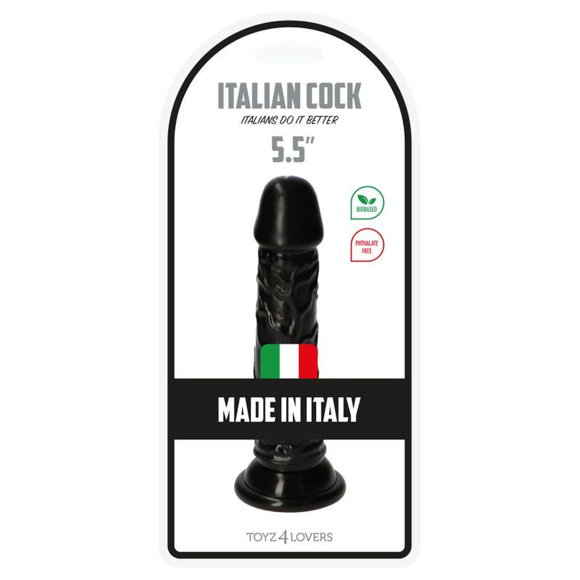 Фаллоимитатор Toyz4lovers Rino Cock 5,5”, 13.5 см (черный)