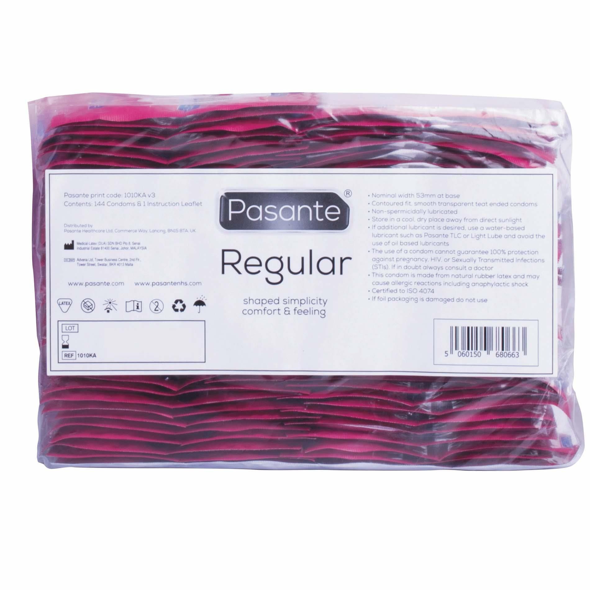 Презервативы Pasante Regular, 144 шт