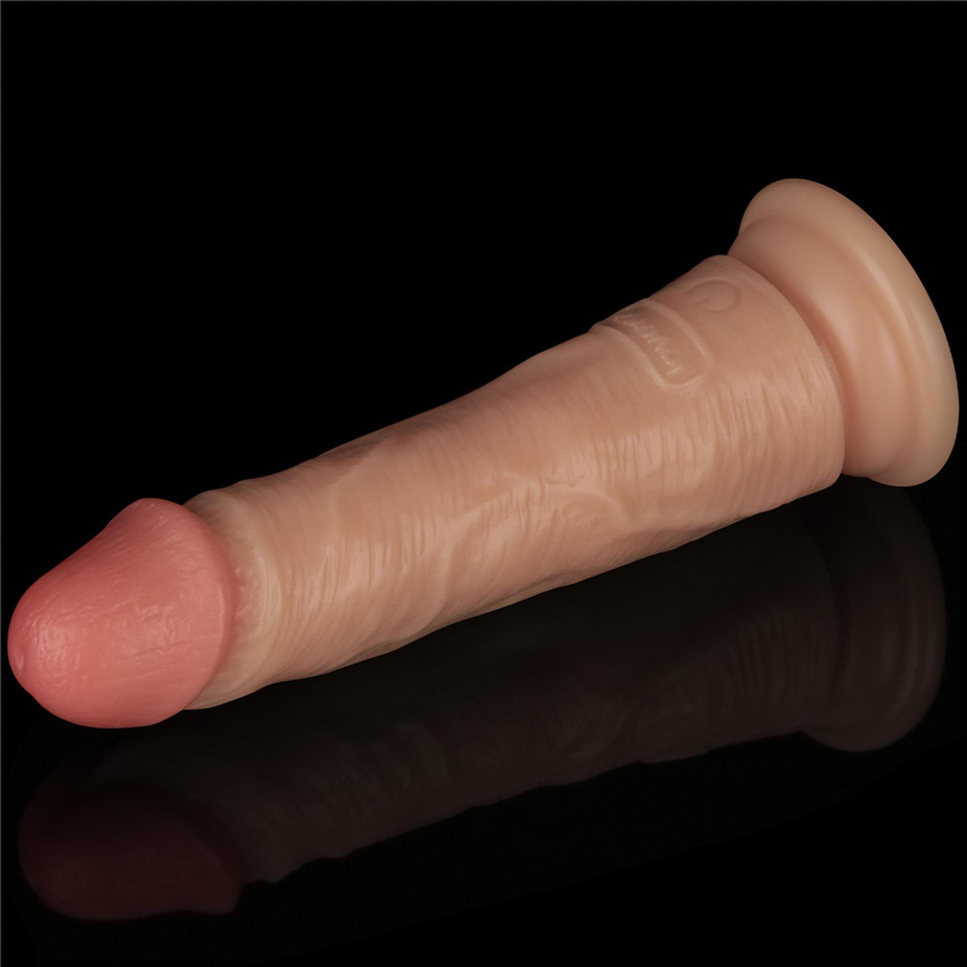 Вибратор Lovetoy Power Basic 7'', 17.8 см (телесный)