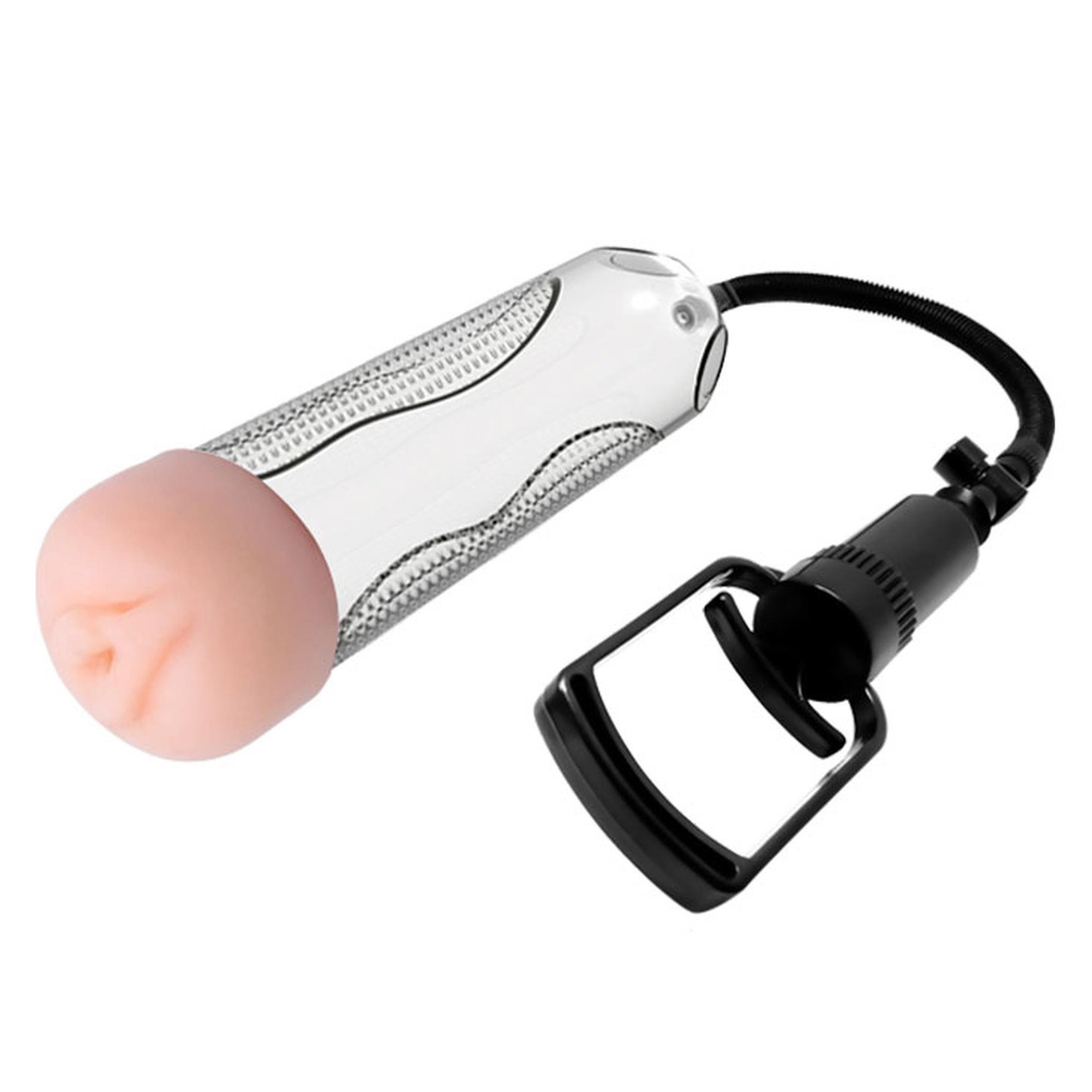 Помпа для пениса Penis Enlargement System, 24.5 см (прозрачный)